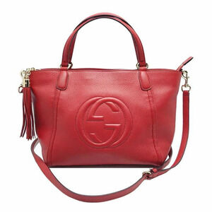 Gucci bag Soho Leather Red
